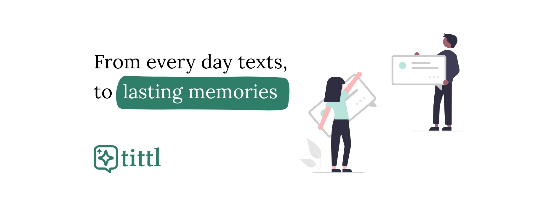 Tittl - Your life story, effortlessly written